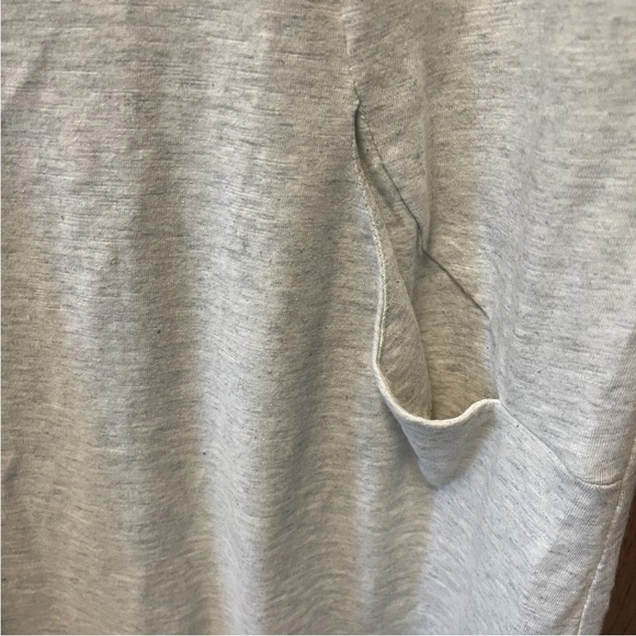 NWT Umgee Light Heather Gray Cotton Dress Sz M Pockets Soft Casual Comfortable - Picture 5 of 6